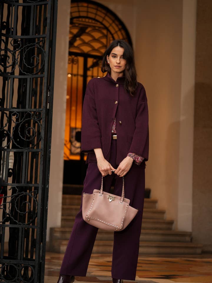 Structured Straight Pants for wholesale by GUIMANOS