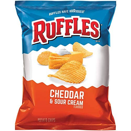 Ruffles Ched Sr Crm 2 oz 24 Per Case for wholesale by Shop The King