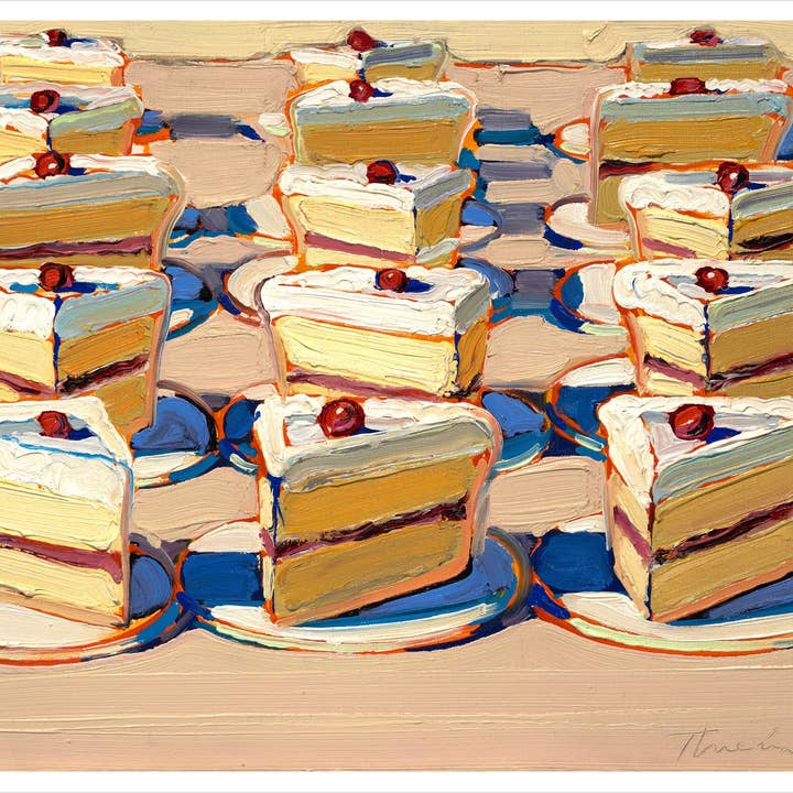 Pomegranate - Wholesale Stationery/Notecard Set - Wayne Thiebaud: Boston Cremes Notecard