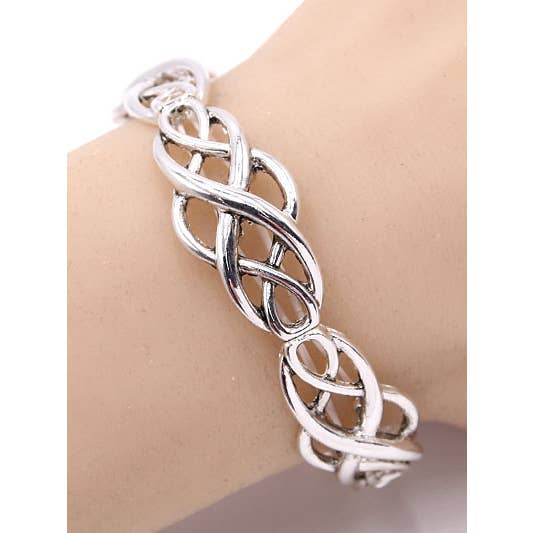 FR2735 Celtic Metal Stretch Bracelet for wholesale by 0011 PREMIERE