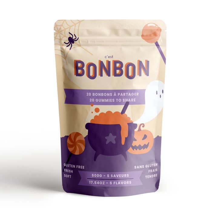 Gummies to share - Halloween Edition 20x25g for wholesale by La boîte à bonbons