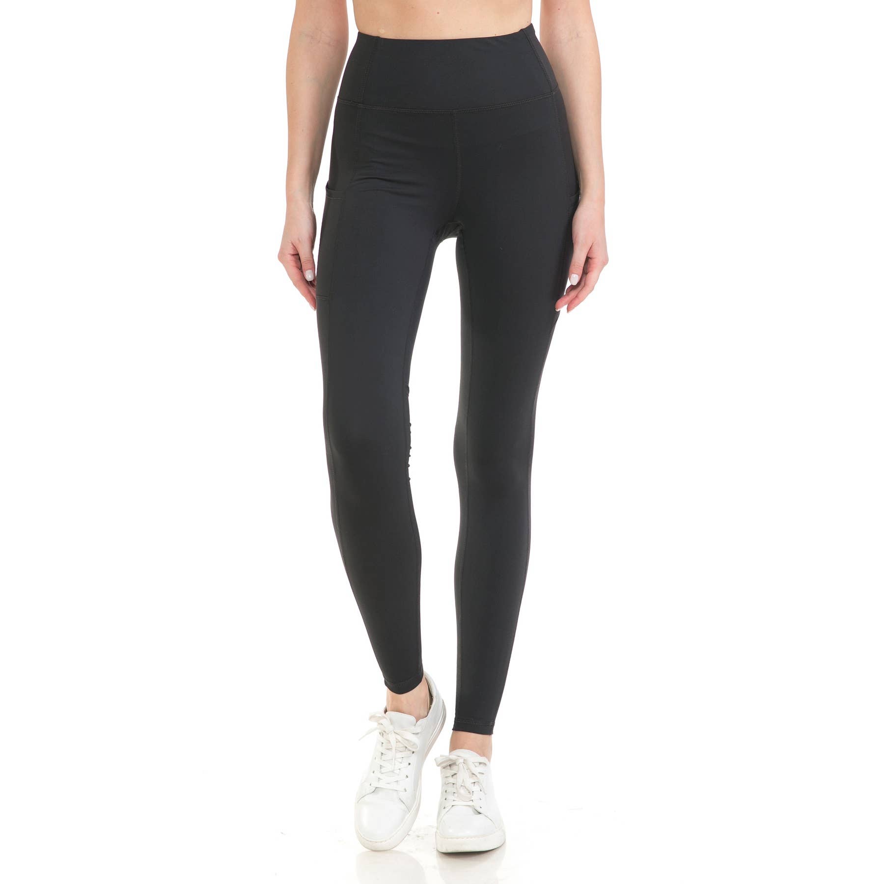 Leggings Depot - Venta al por mayor Leggings deportivos/cómodos - Mujer -  Leggins deportivos de cintura alta - Bolsillos laterales2