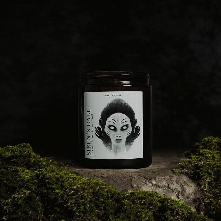 APOLLO IPSUM - Wholesale Jar/Filled Candle - Siren's Call1