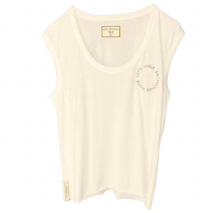 Eachother, Scoop Muscle Tank for wholesale by Also, Freedom