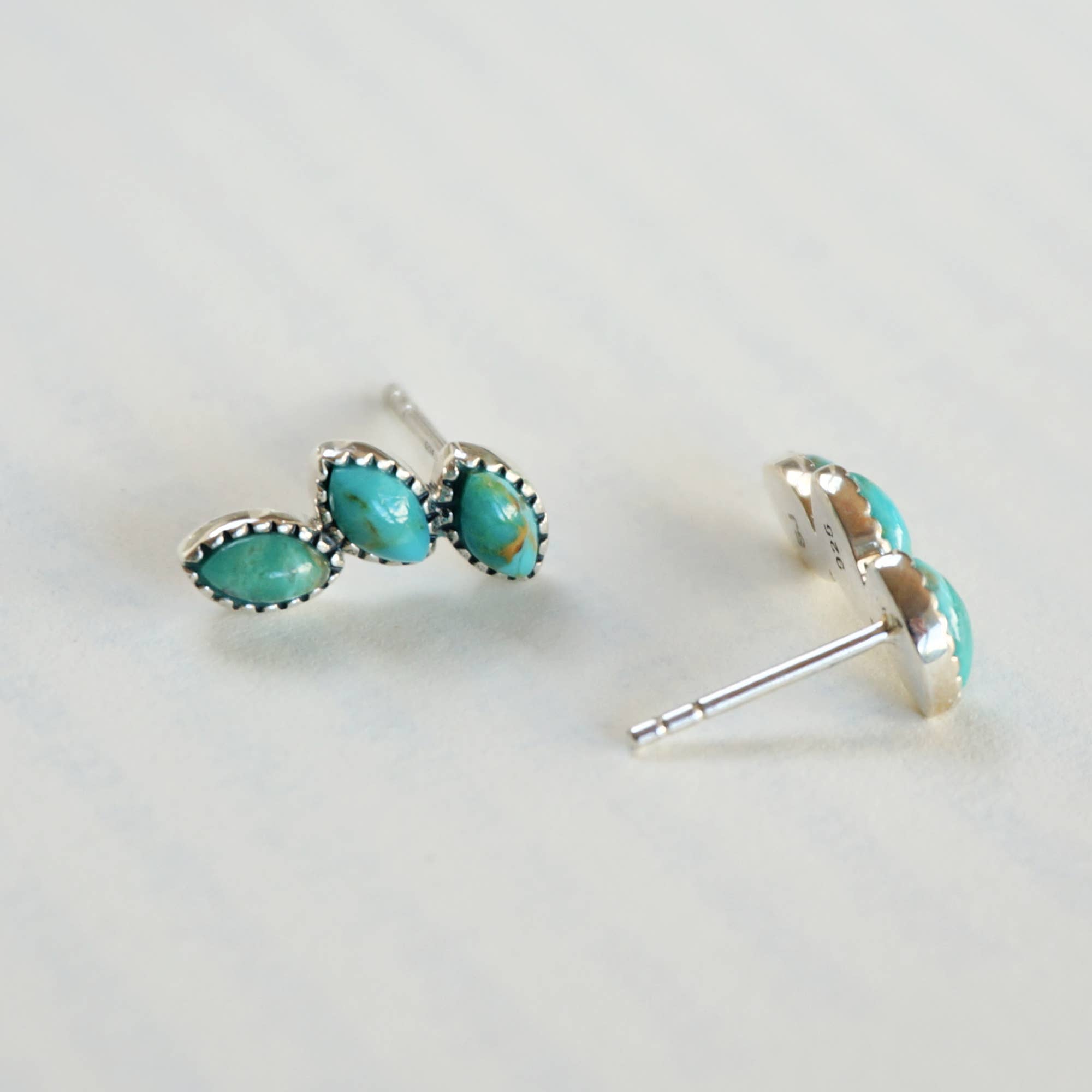 Sowell Jewelry - Wholesale Stud/Post Earrings - Lyra Turquoise Earrings3