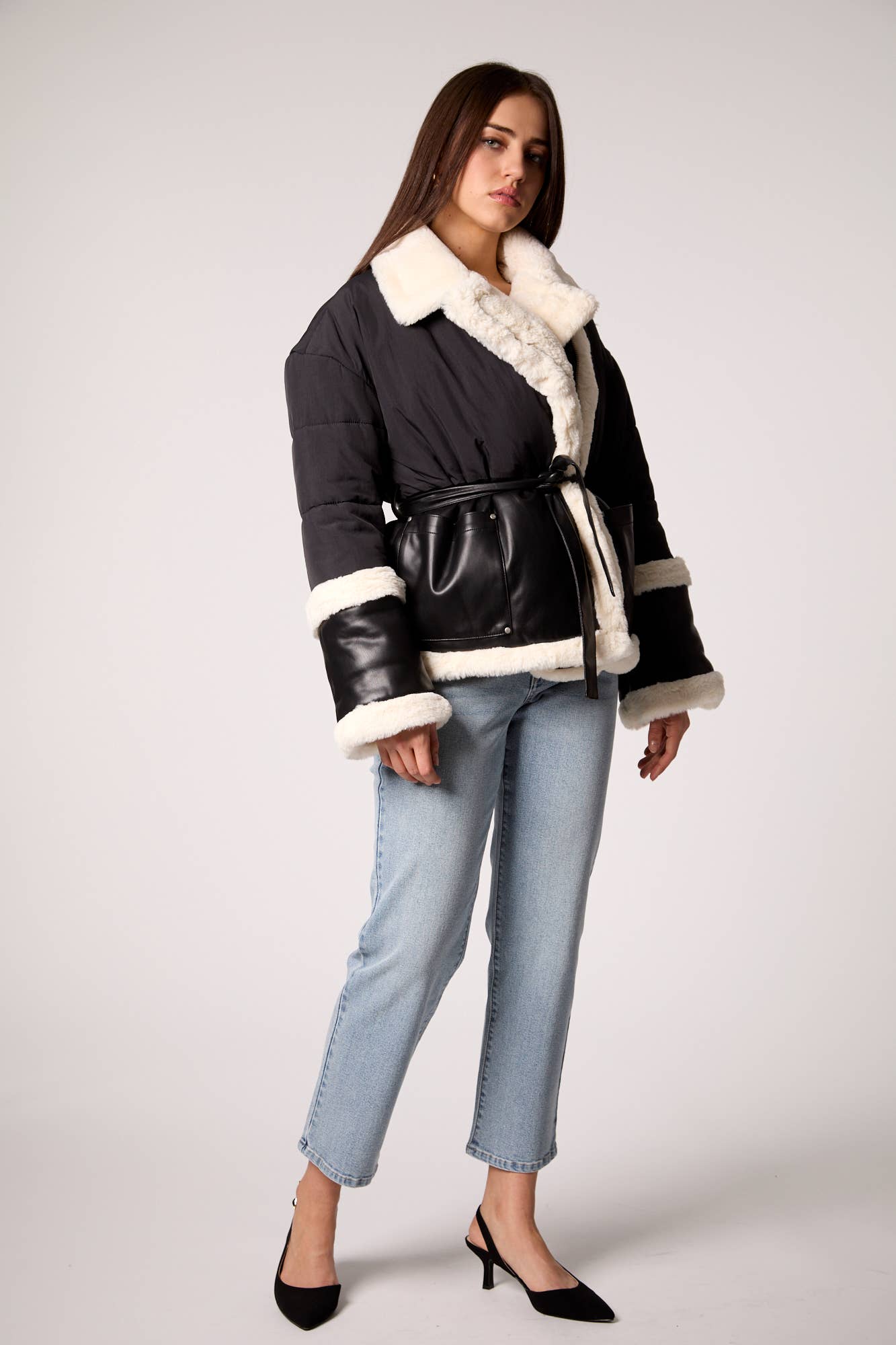 Blue Revival – wholesale Dunjacka - Dam – Baby dess kalla Wrap Puffer1