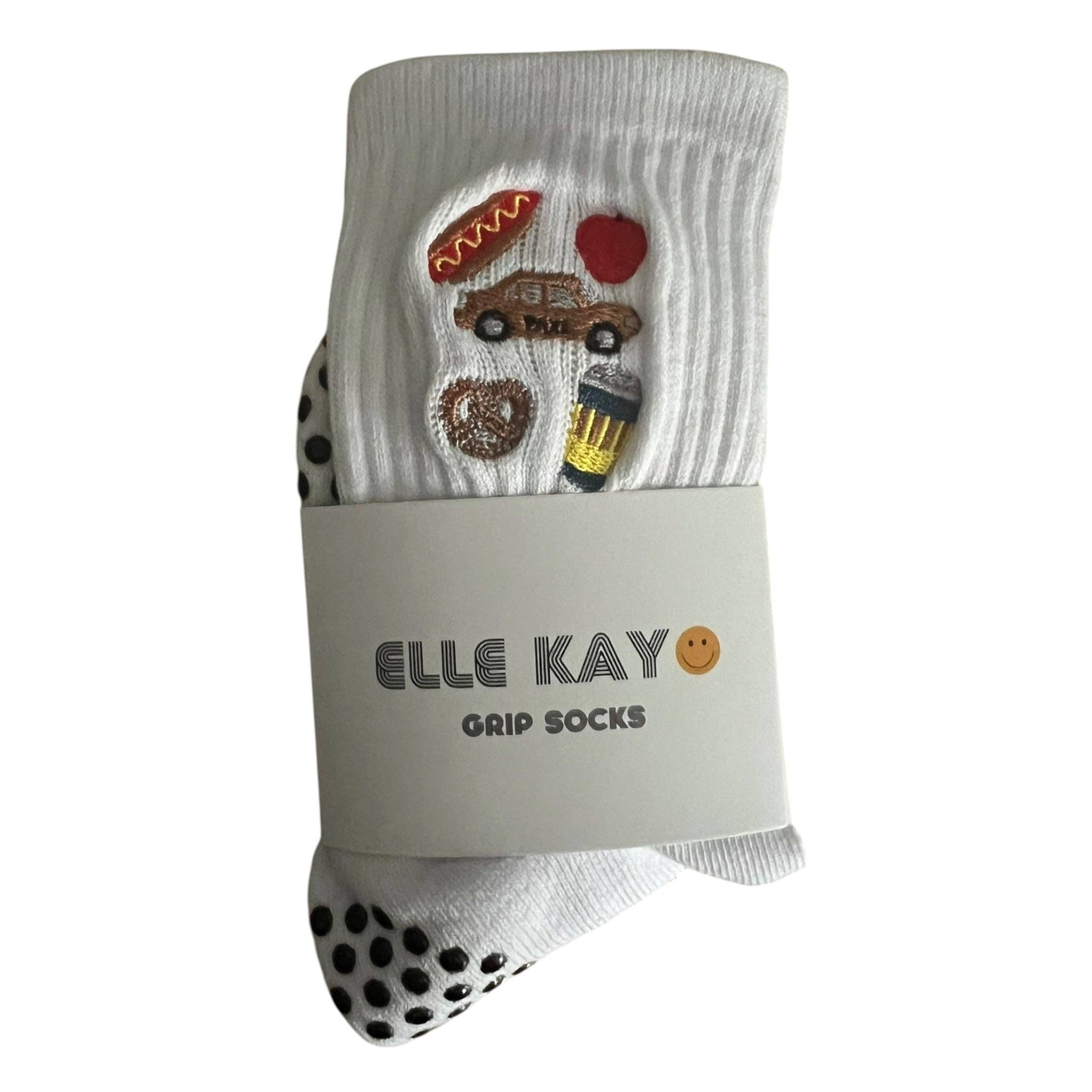 Elle Kay - Wholesale Socks - Women's - I ❤️ NY Pilates Socks0