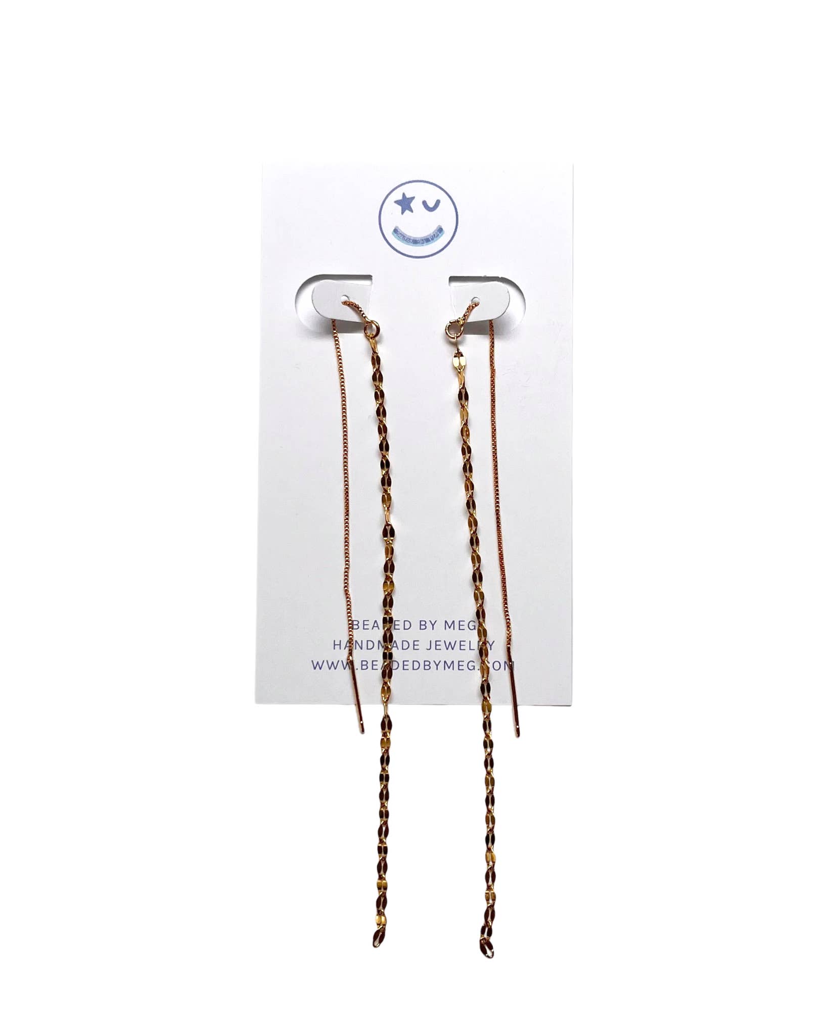 Beaded by Meg - Wholesale Dangle Earrings - Duster Threader Earrings