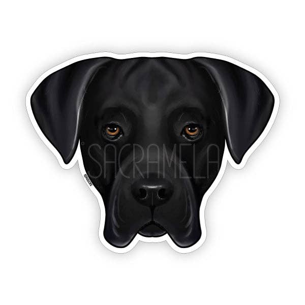 Cane Corso svart klistermärke – Volym 2 för wholesale av SACRAMELA