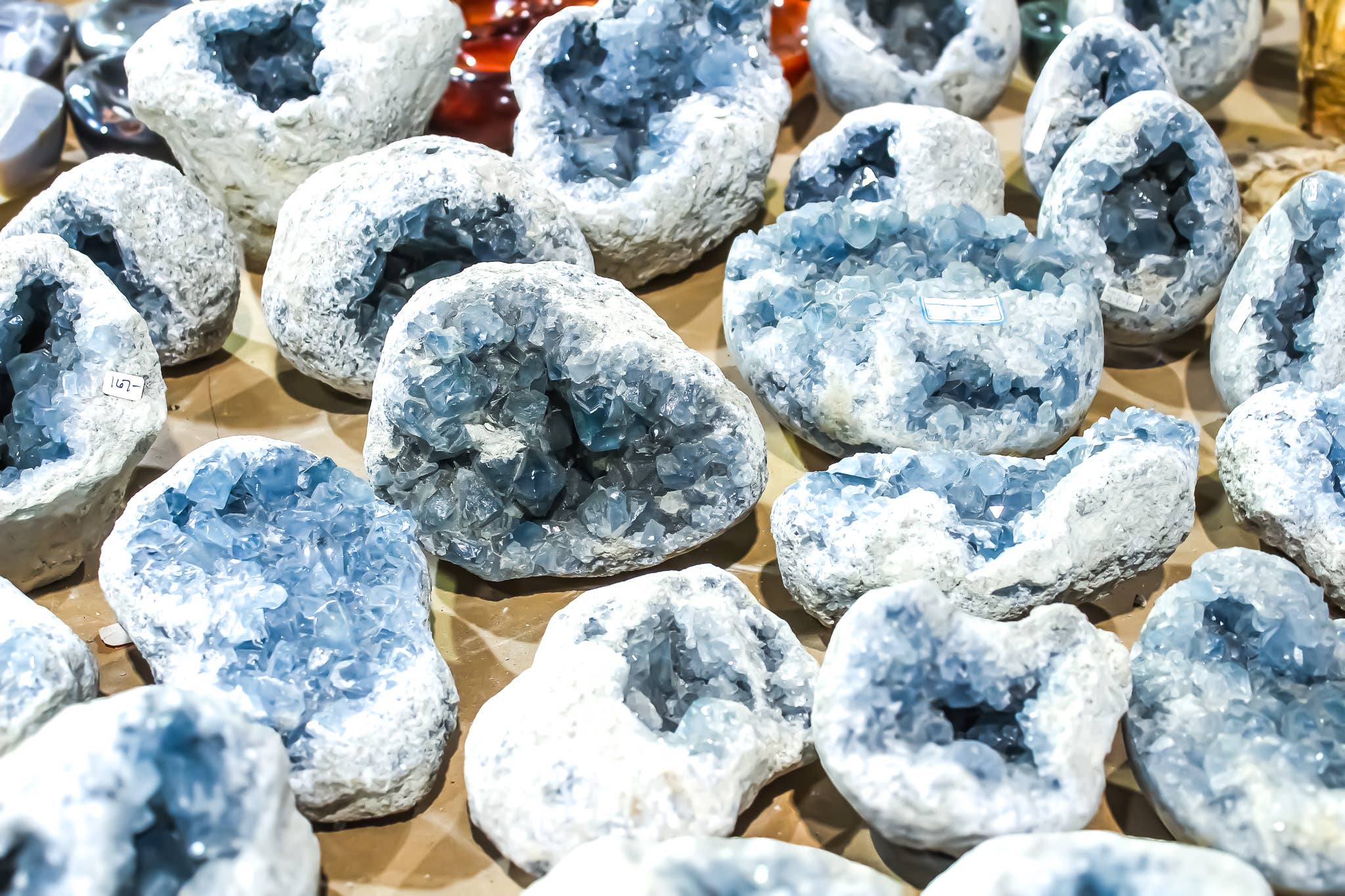 Quasar Gems USA - Wholesale Spiritual Stone/Crystal - Celestite Geodes1