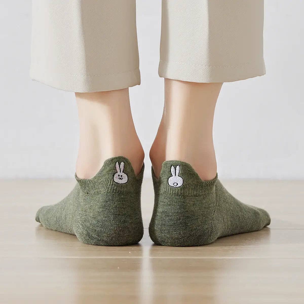 Tites Chaussettes - Vente Chaussettes – femme - Chaussettes Languette Lapin Femme I 35-413