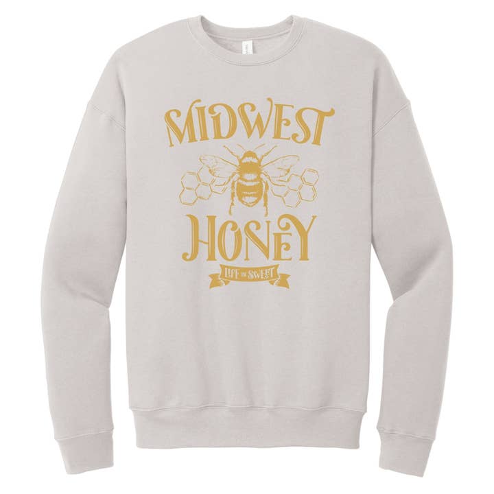 Rivals Inc. Wholesale - Wholesale Graphic Sweatshirt - Unisex - Midwest Honey Graphic Sweatshirt | Spring0