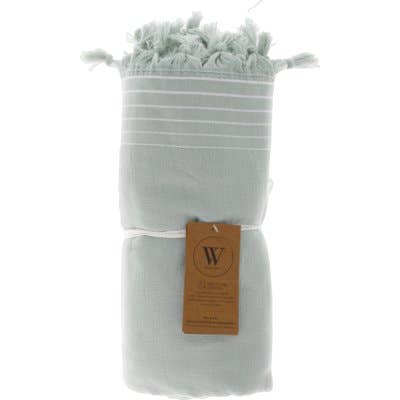 Robivo Trading bv - Vendita all'ingrosso Asciugamani da bagno - Asciugamano Walra Hamam XXL 200x200CM Menta1