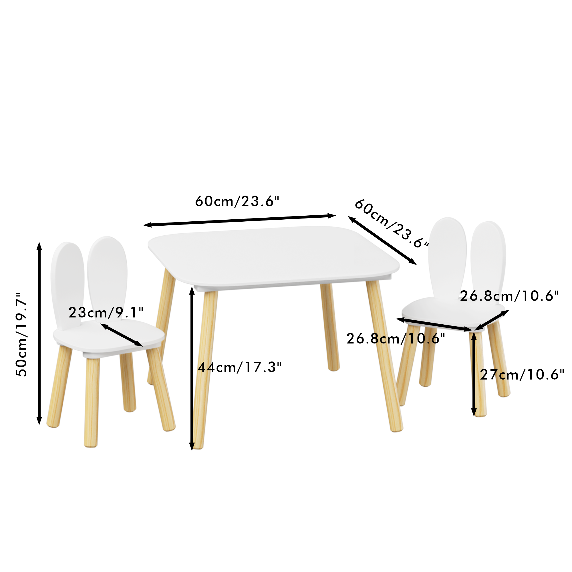 39F Inc. - Wholesale Chair - Kids - Kids Animal-Themed Table and Chair Set, Adorable Design7