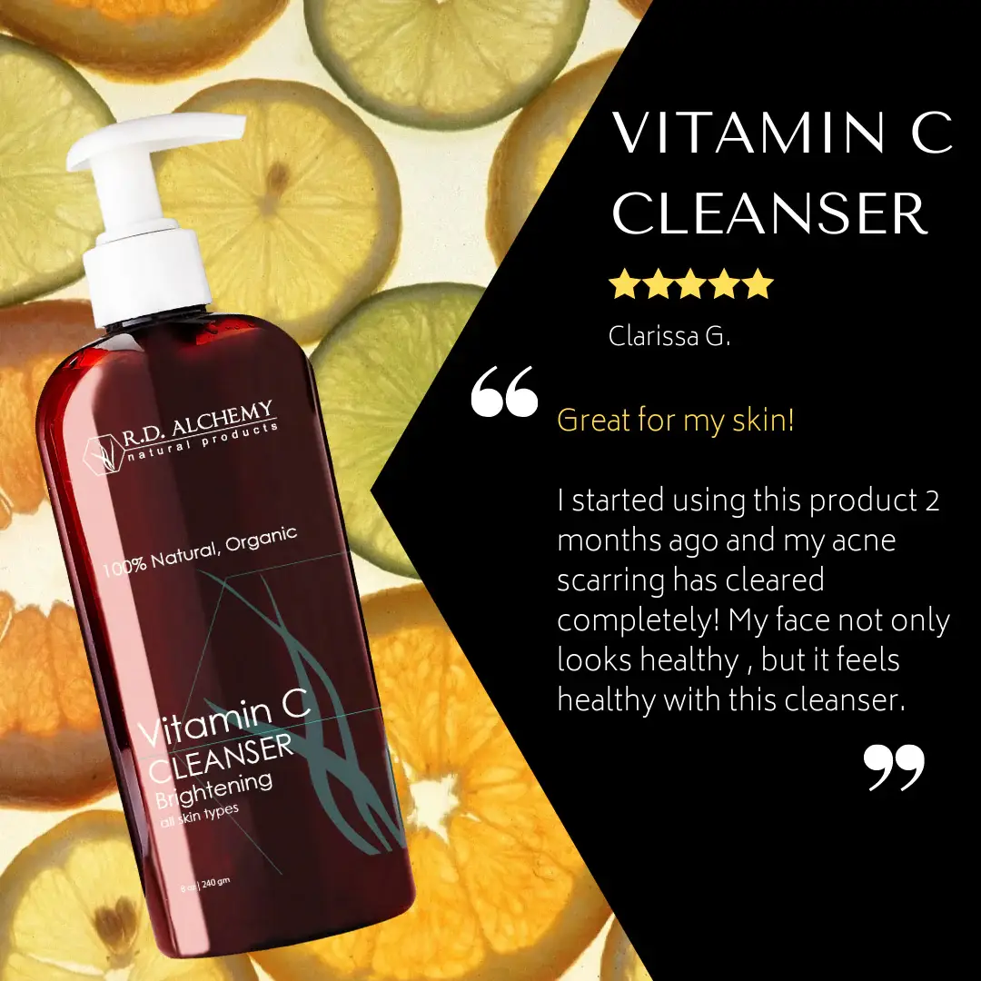 RD Alchemy Natural Products – Engroshandel Ansigtsrens – Vitamin C Cleanser3