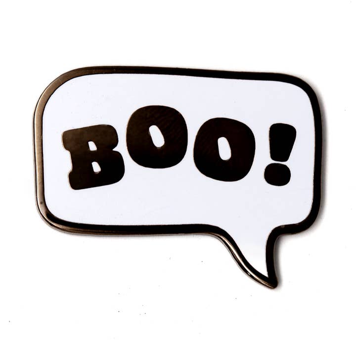 Boo Enamel Pin for wholesale by These Are Things