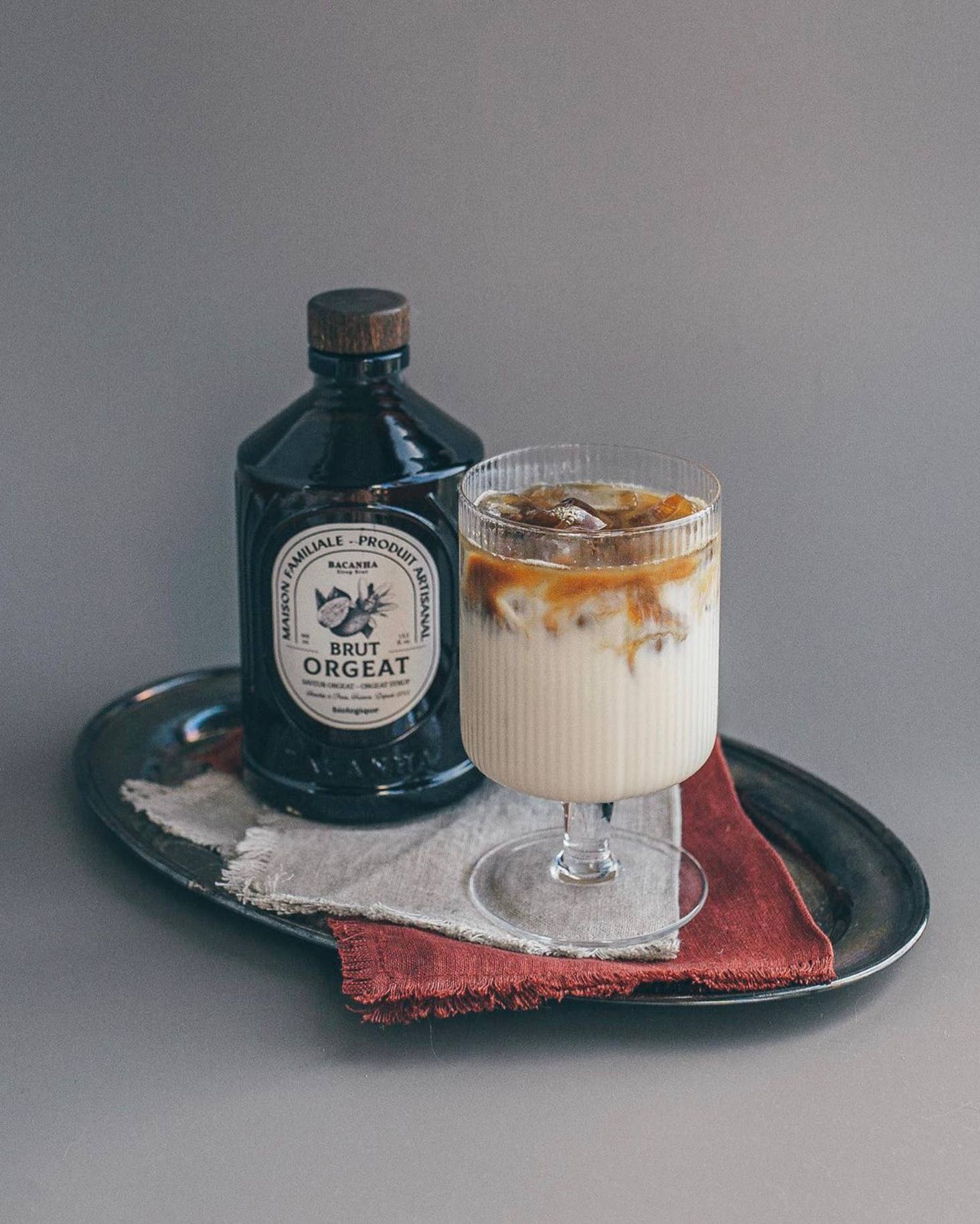 Bacanha USA - Wholesale Cocktail Mix/Syrup - Raw Orgeat Syrup - Organic - 13,5 fl. oz.2