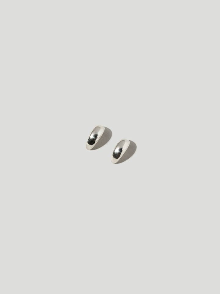 Pendientes de Media Luna de Plata de Ley para venta al por mayor de Maslo Jewelry