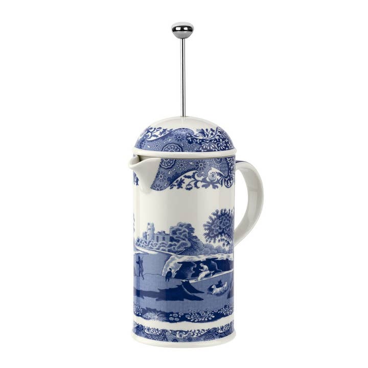 Portmeirion, Spode, Pimpernel, Nacthmann, Wrendale Designs - Wholesale Coffee Machine - Spode Blue Italian 28oz Cafetiere3