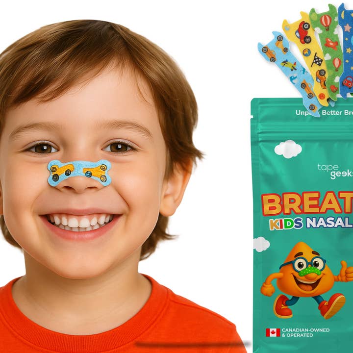 Mixed TapeGees Kids and Adults Nasal Strips – Bundle (30 day) for wholesale on Faire1