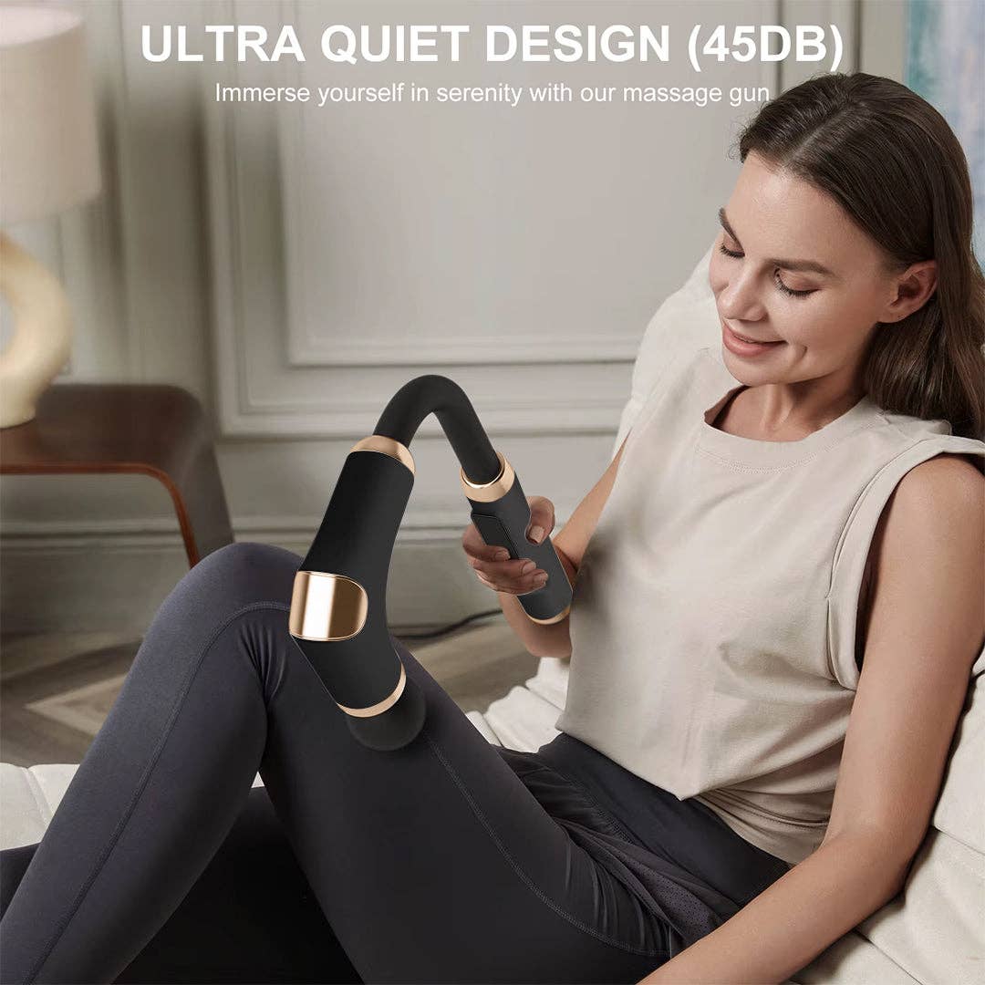 Mtistanbul LTD – wholesale Body massager – Cordless Massage Gun – 8 Heads, 6 Speed Levels, Long Handle Ergonomic Design, Ultra Quiet Operation8