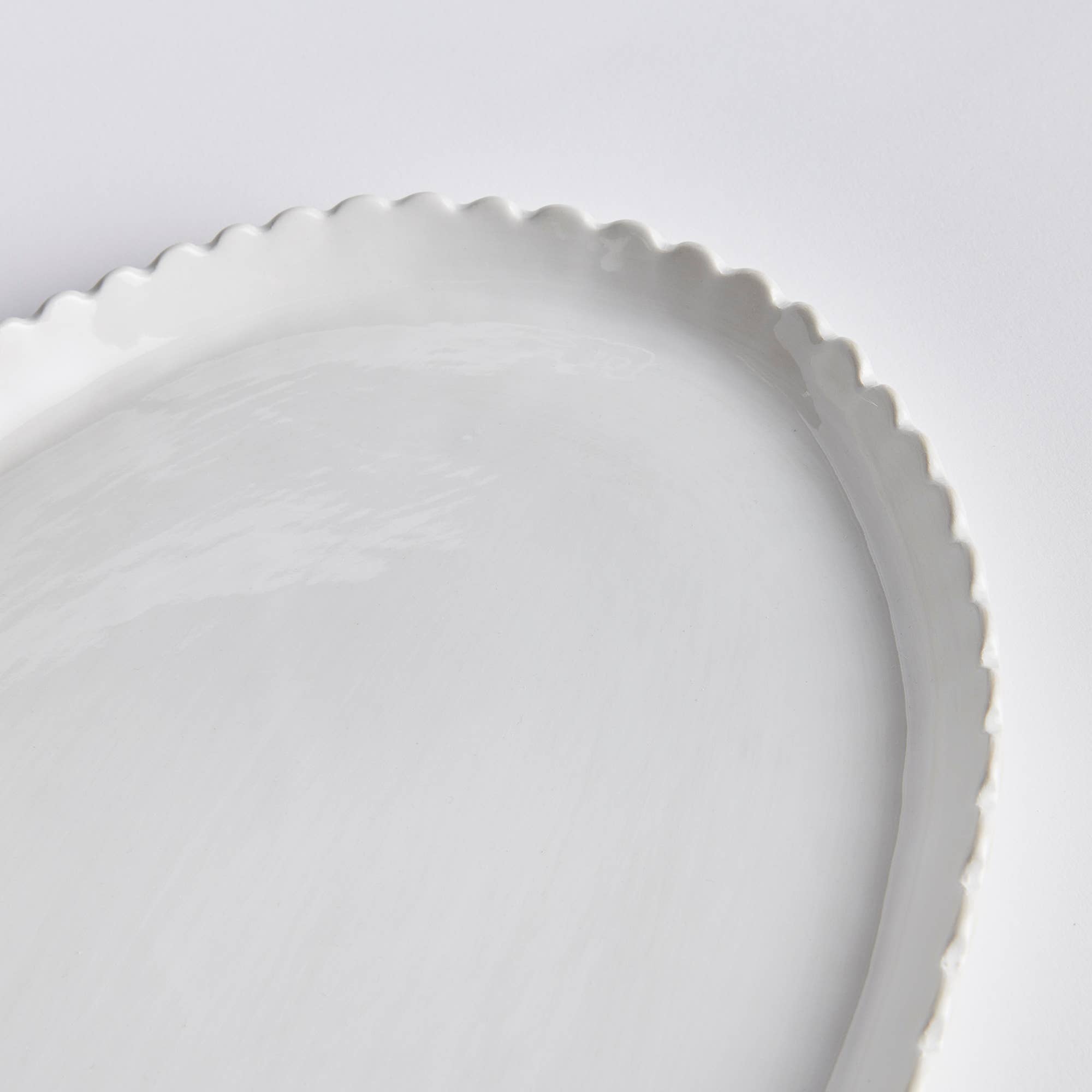 Napa Home & Garden - Wholesale Serving Tray - Maddie Oval Tray Large, White2