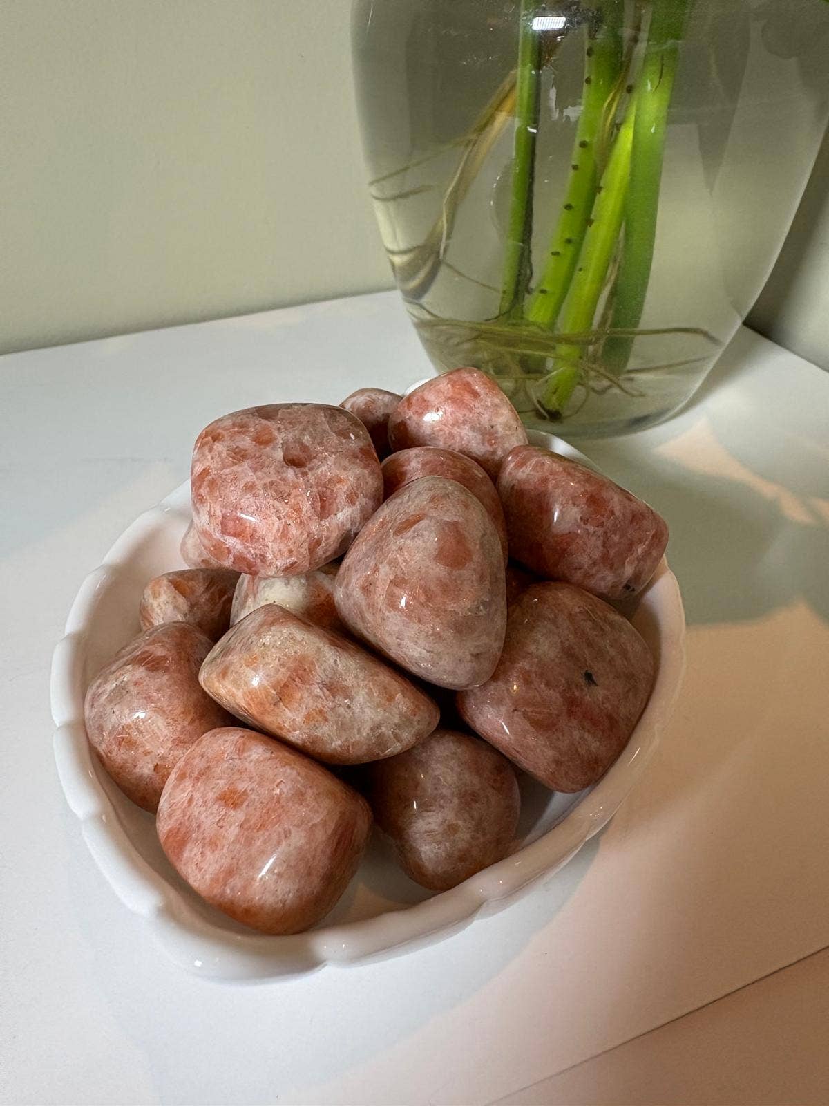 jiomind - Wholesale Spiritual Stone/Crystal - Sunstone Tumbled stone (1 pc)2