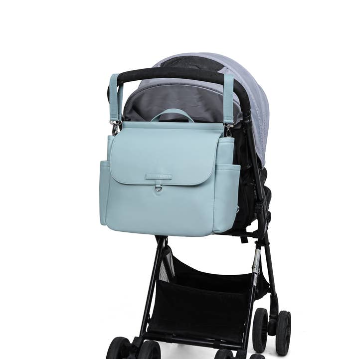 Nenina & Co - Wholesale Diaper Bag - Baby - MIREM By Nenina & Co Dusty Blue Maternal Bag + Gift Changer