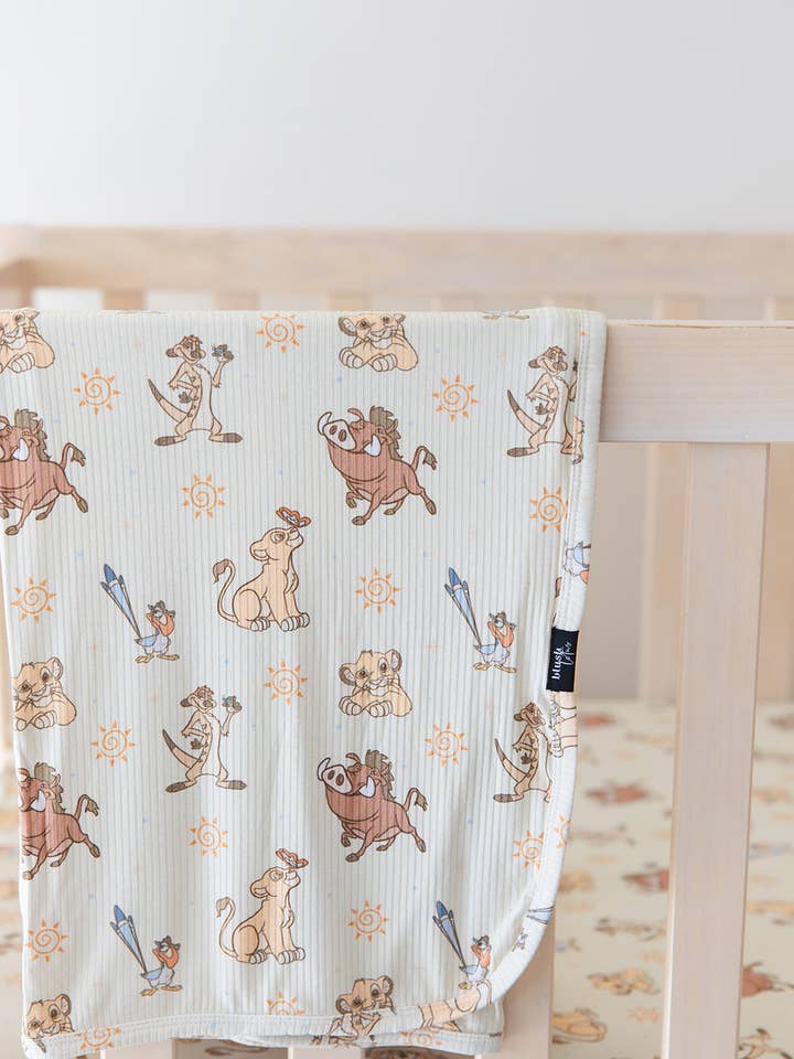 Sin preocupaciones (acanalado) - Manta ligera para venta al por mayor de Blush Lotus