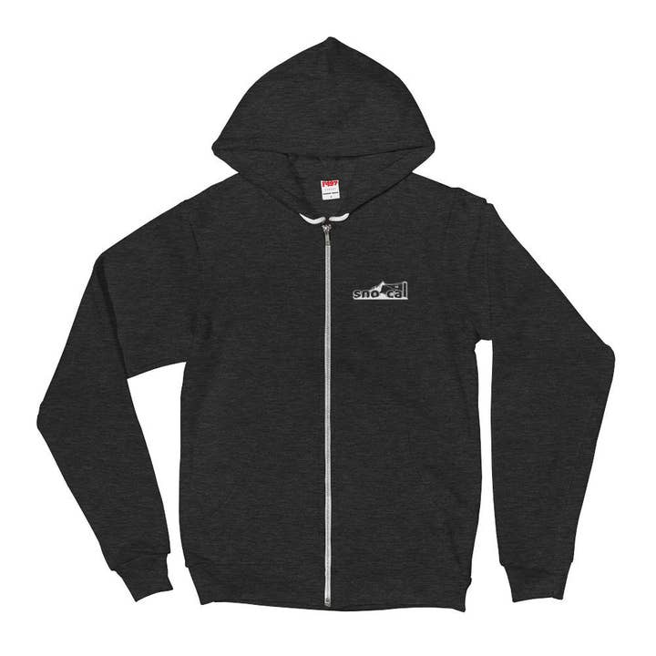 Sno Cal™ Unisex thick Hoodie with black lettering logo for wholesale by Sno*Cal