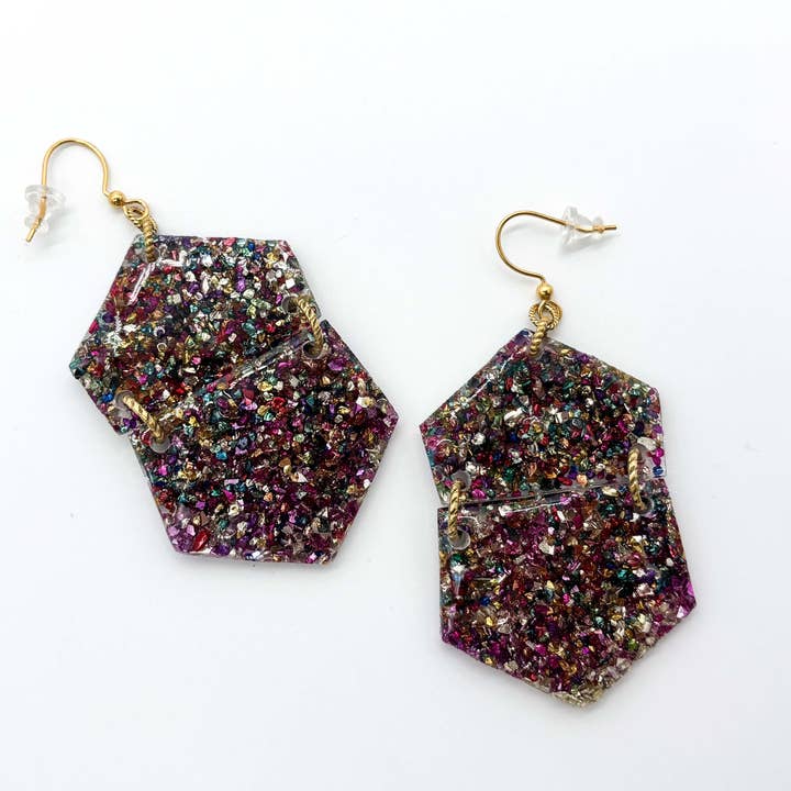 Jenica Jewelry - Wholesale Dangle Earrings - Colorful Lightweight Statement Earrings2
