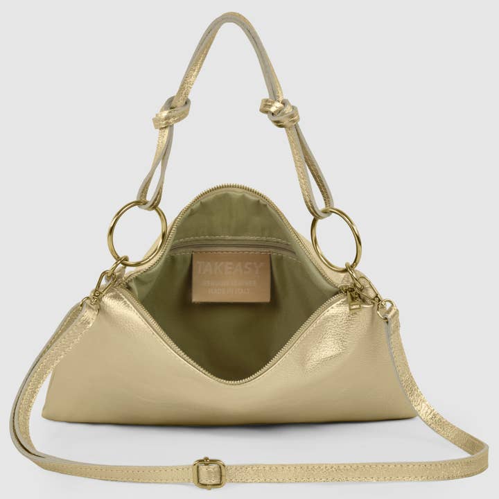 TAKEASY - Wholesale Shoulder bag – women's - Metallic Calf Leather Shoulder Bag25