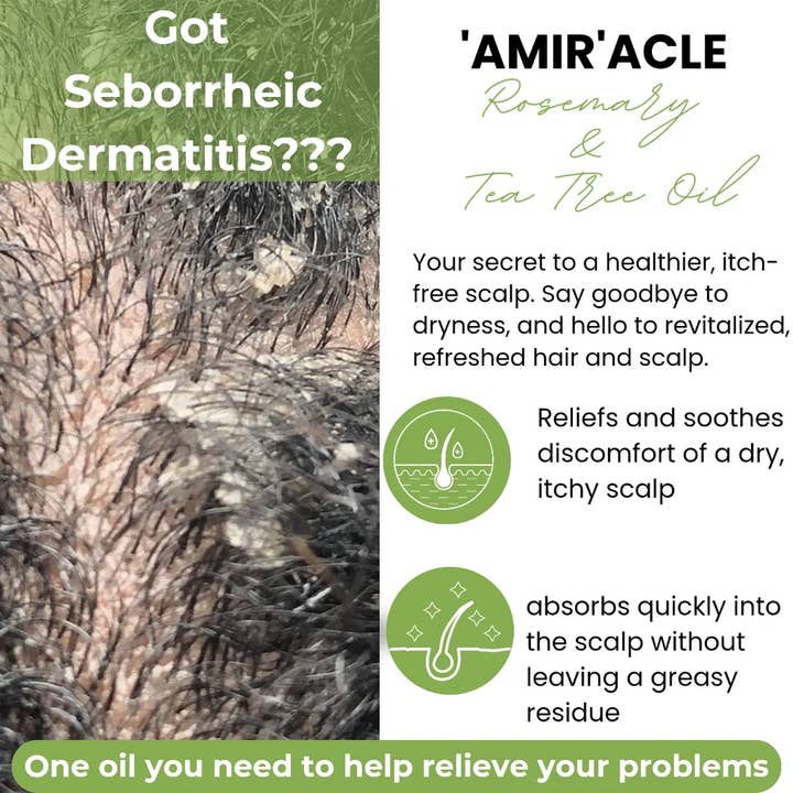 'Amir'acle Body Butters & More - Wholesale Hoofdhuid/haarbehandeling - Gallonformaat Rozemarijn- en Theeboomolie2