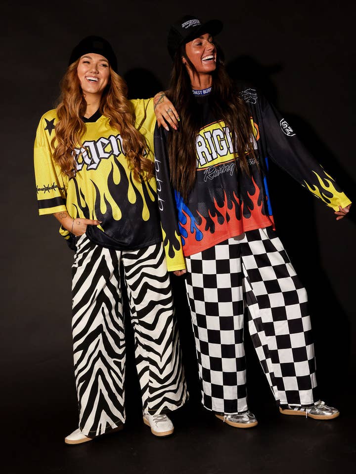 Burnt Toast - Wholesale Pants - Women's - Fast Lane Wide-Leg Pants4