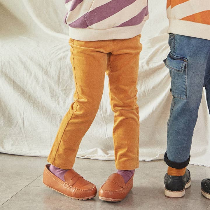 ToTo Heros - Wholesale Pants - Kids - Anna Soft Velvet Skinny Pants