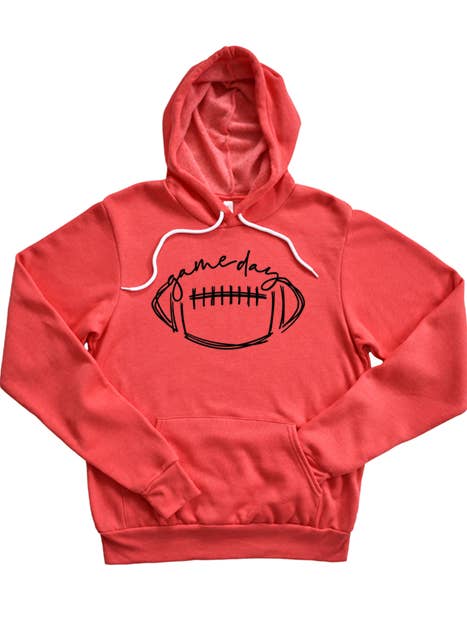Game Day Football Hoodie for wholesale by Wildberry Waves
