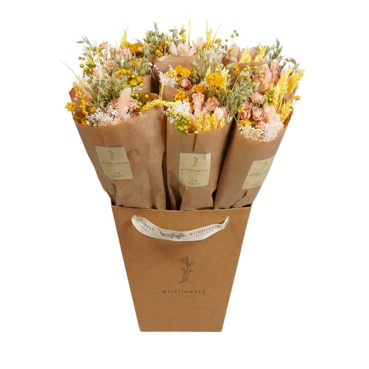 Wildflowers by Floriette - Wholesale Dried/Pressed Flowers - Dried Flowers - Market More - Pink Lemonade