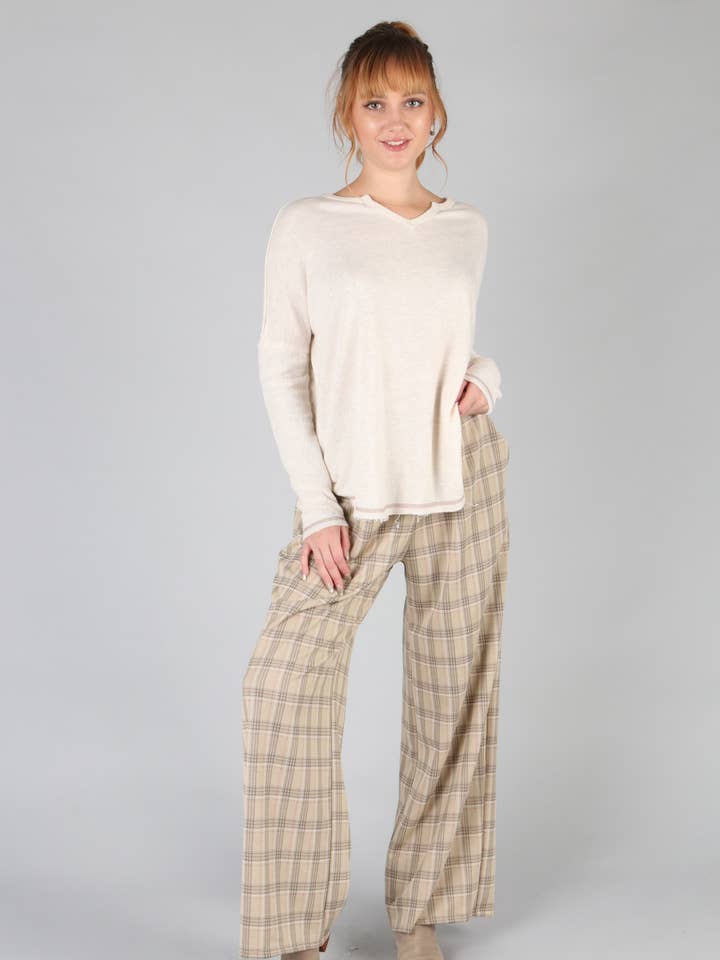 pantaloni scozzesi P18539 per la vendita all'ingrosso da parte di P.S Kate