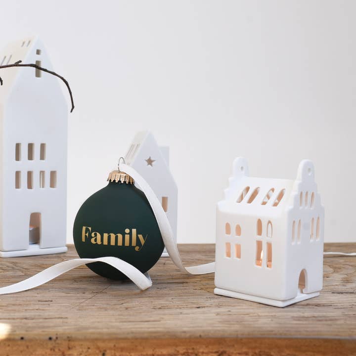 Baubels - Wholesale Christmas Decoration - Eternal Love Christmas Boule - MATTE BLACK1