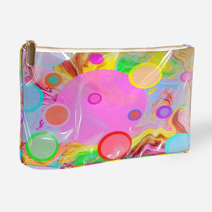 Cosmic Candy Makeup Bag – Travel Cosmetic Pouch for wholesale by Deanna Filippo