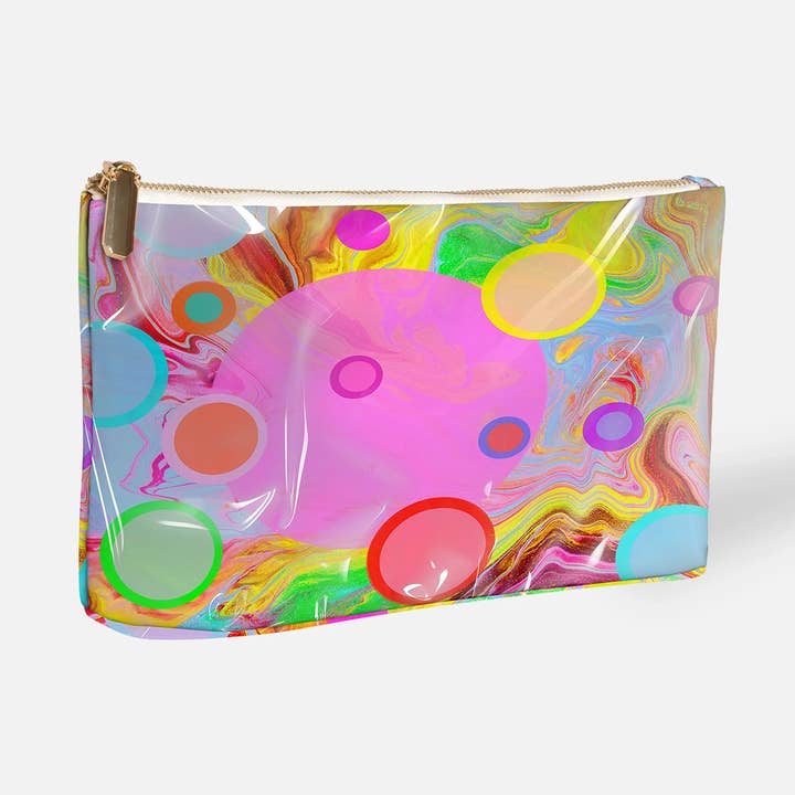 Cosmic Candy Makeup Bag – Travel Cosmetic Pouch for wholesale by Deanna Filippo