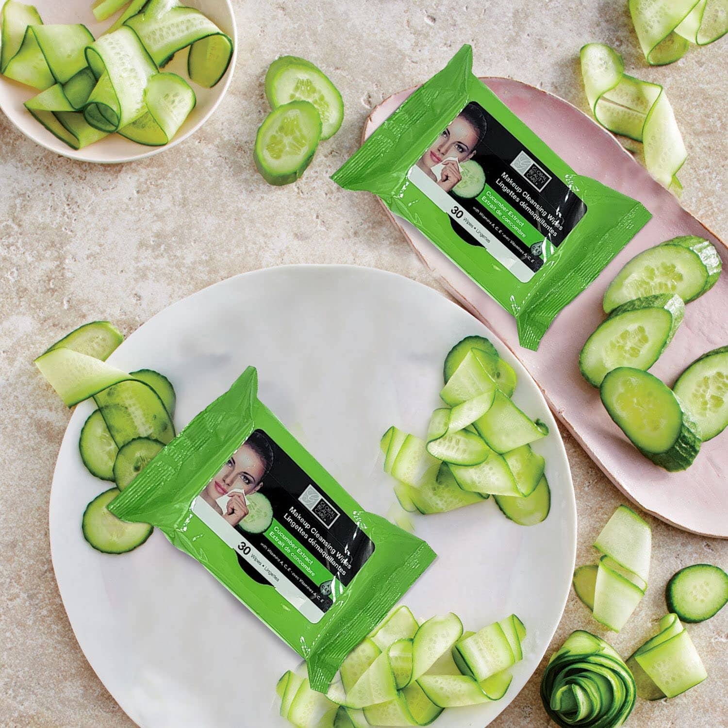 Innovarix – wholesale Face & body wipes – Global Beauty Care Makeup Cleansing Wipes - Cucumber2