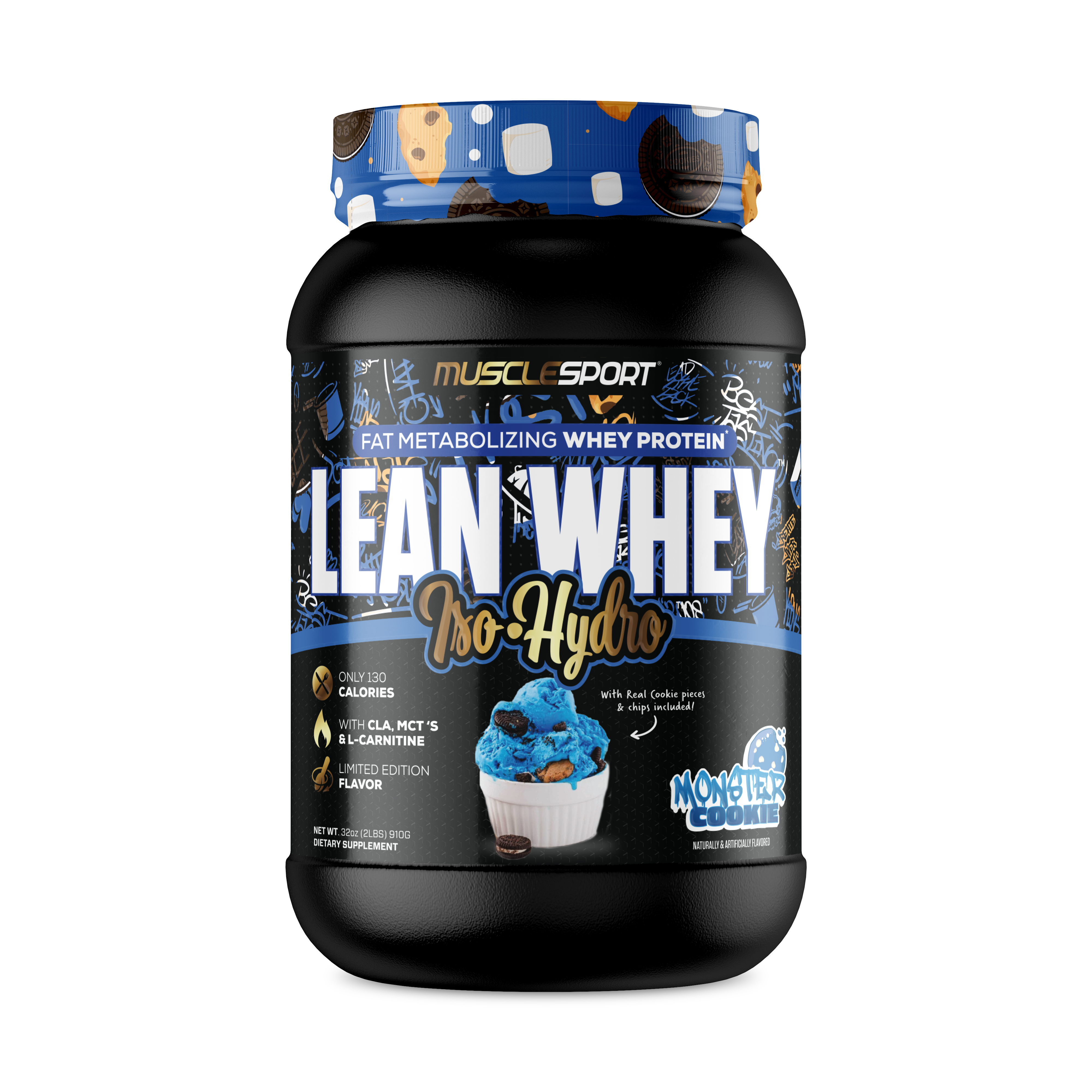 MuscleSport - Wholesale Protein/superfood powder - Lean Whey® Iso Hydro Gourmet Protein 2lb - Limited Edition93