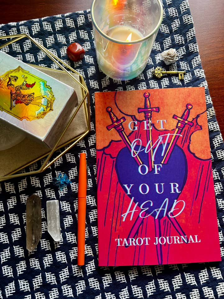 Get Out of Your Head Tarot Journal for wholesale by Leah Jones Marcus