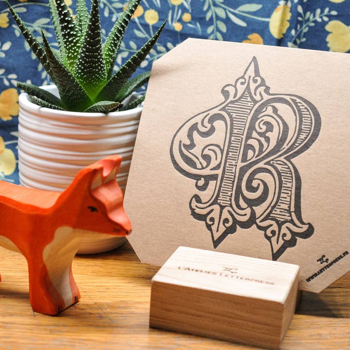 L'Atelier Letterpress - Wholesale Stationery/Notecard Set - Typography collection (32 Letterpress cards)9