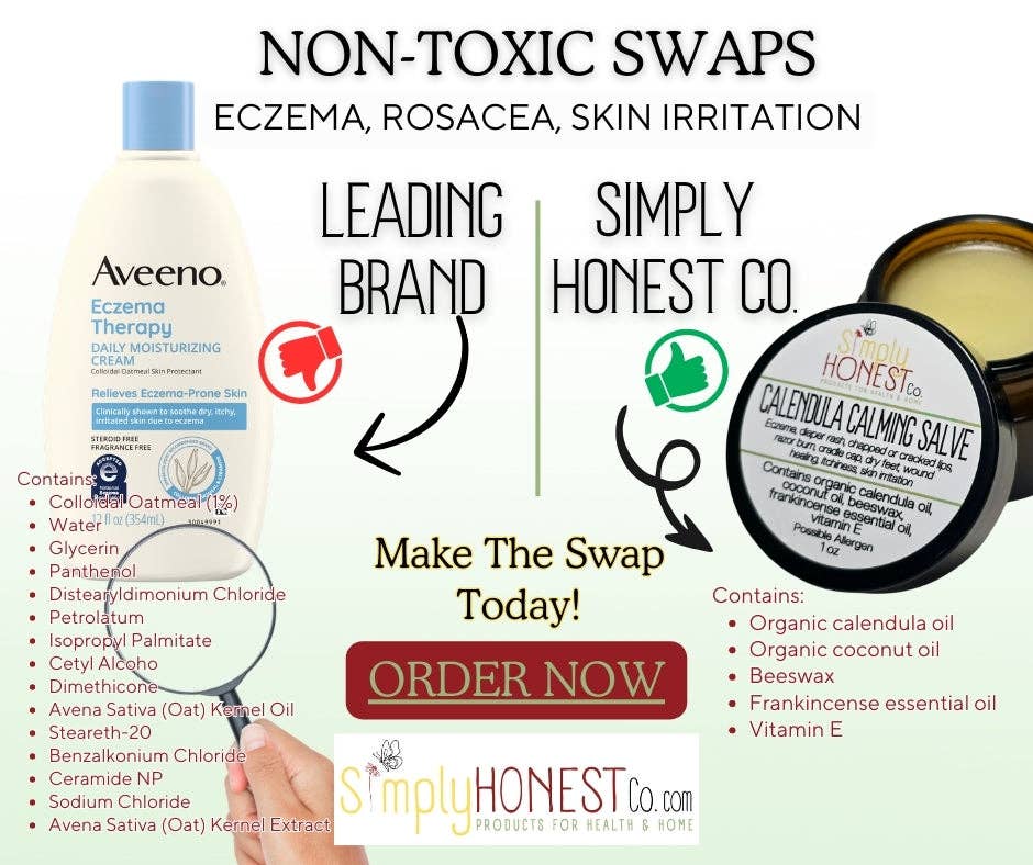 Simply Honest Co. - Wholesale Healing Salve/Balm/Cream - Calendula Calming Salve - Eczema, Psoriasis, Skin Irritation, Itchiness, Wound Care, Dry Skin, Dry Feet, Cracked and Chapped Lips7