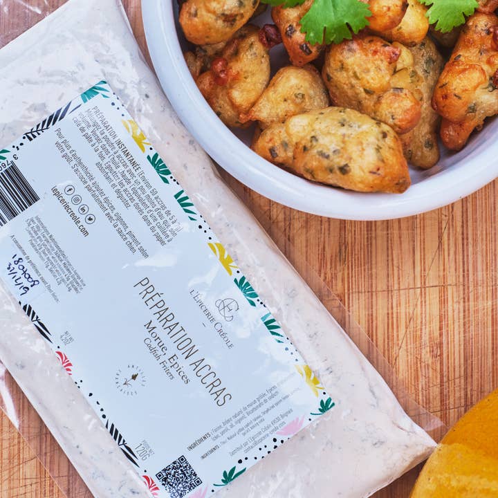 L'Epicerie Créole - Wholesale Dried/Dehydrated Vegetables - Preparation Accras Cod 120g1