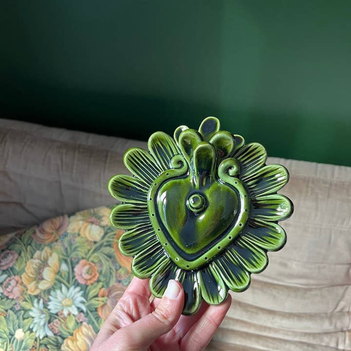 Sélection coeur - Wholesale Wall Accent - EX-VOTO GREEN LARGE MODEL1