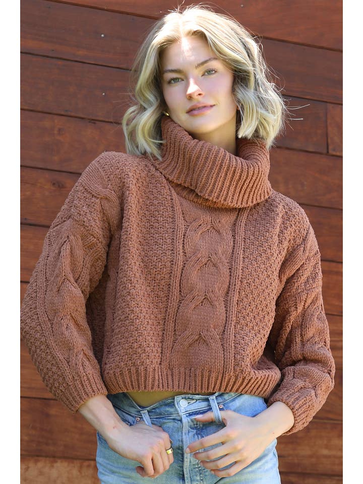 ANGIE - Wholesale Knit Sweater - Women's - XHE89-ASIS6