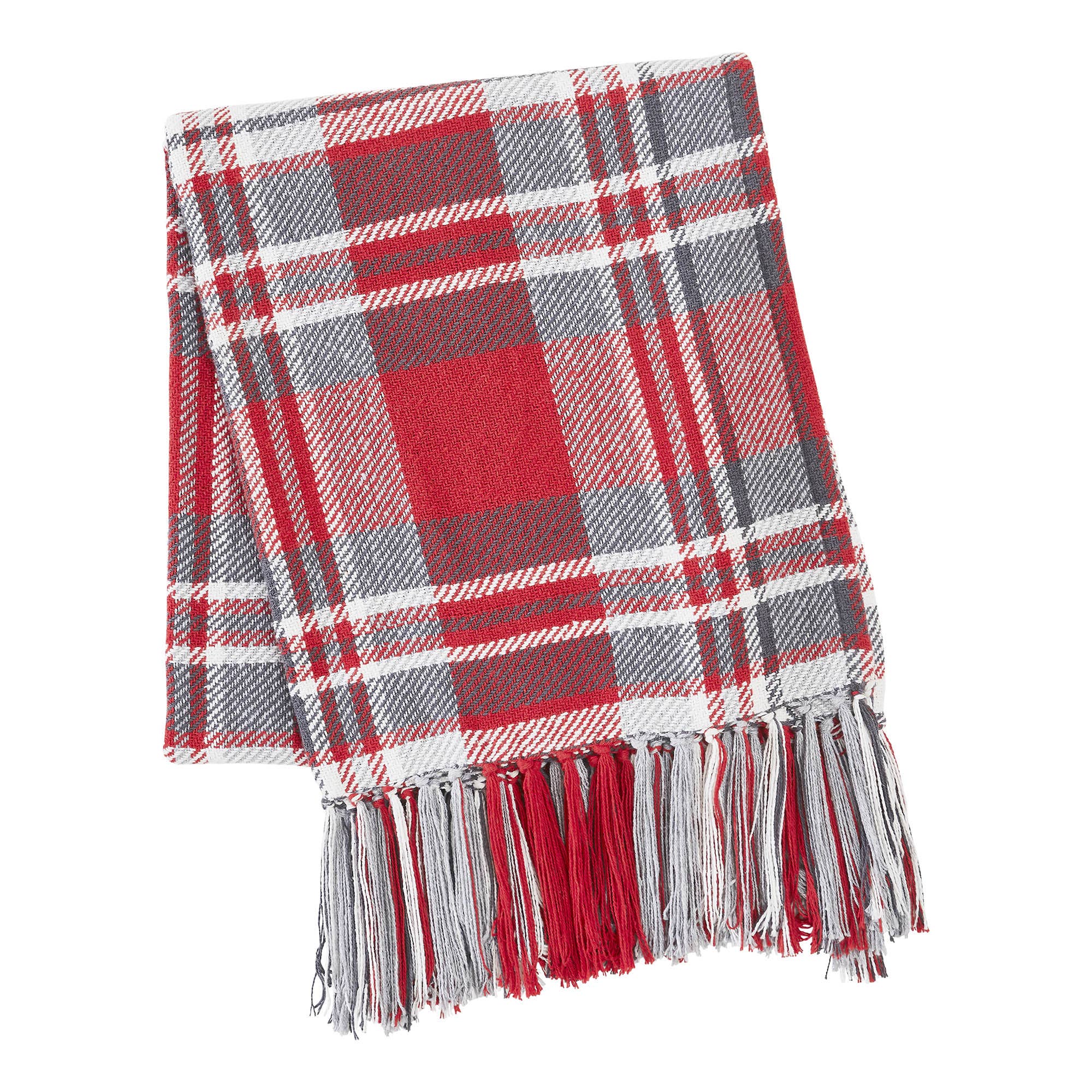 VHC Brands - Vente Plaids - Plaid tissé à carreaux Gregor 50 x 602